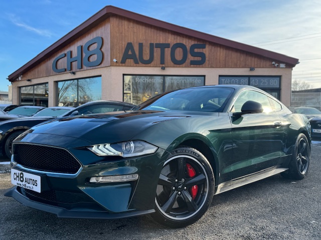 Ford mustang 5.0 v8 fastback bullitt suspension magneride systeme audio bang&olufsen 1ere main * dispo et visible sur notre parc* 54900 eur
