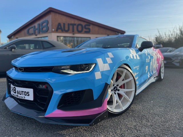 CHEVROLET CAMARO V8 460 CH CONFIGURATION UNIQUE 22980 KMS * VISIBLE ET DISPONIBLE SUR NOTRE PARC * 59900 €