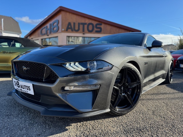 FORD MUSTANG 5.0 V8 GT FASTBACK GRIS MAGNETIC * VISIBLE ET DISPONIBLE SUR NOTRE PARC* 46900 EUR