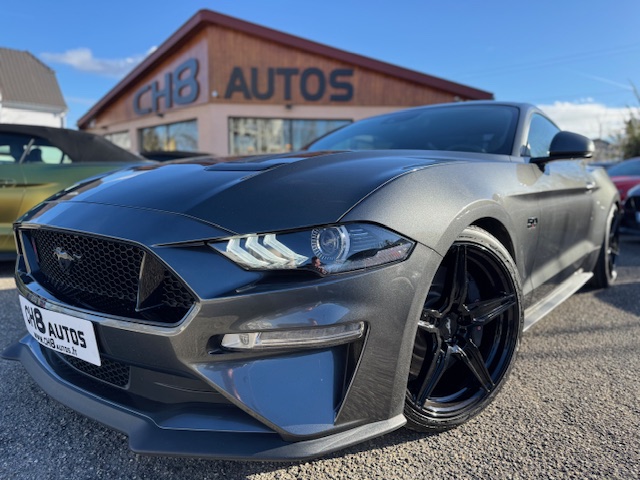 FORD MUSTANG 5.0 V8 GT FASTBACK GRIS MAGNETIC * VISIBLE ET DISPONIBLE SUR NOTRE PARC* 46900 EUR