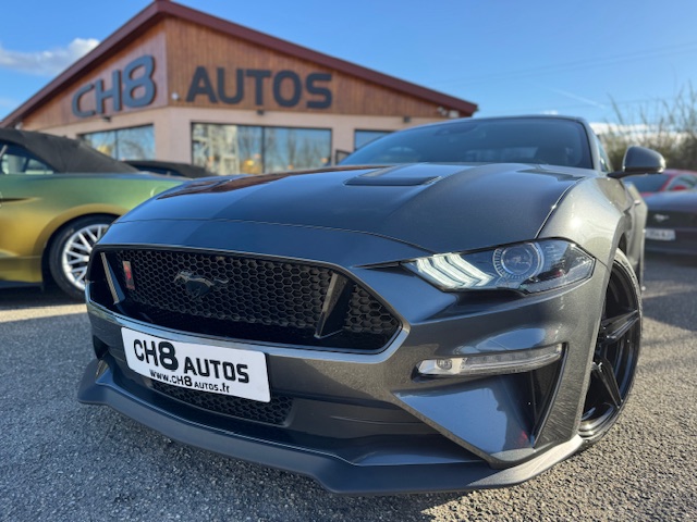 FORD MUSTANG 5.0 V8 GT FASTBACK GRIS MAGNETIC * VISIBLE ET DISPONIBLE SUR NOTRE PARC* 46900 EUR