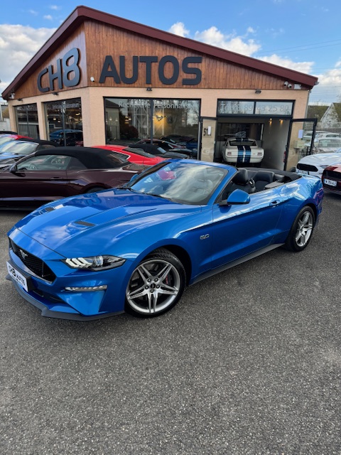 FORD MUSTANG V8 5.0 CABRIOLET PHASE 2 BOITE AUTO SYSTEME AUDIO BANG&OLUFSEN * DISPONIBLE ET VISIBLE SUR NOTRE PARC* 47900 eur