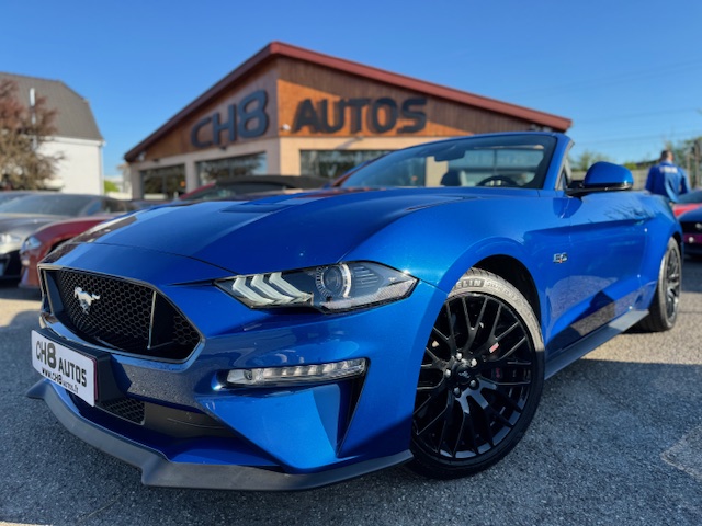 FORD MUSTANG V8 5.0 GT CABRIOLET PHASE 2 BLEU SAPHIR * DISPO ET VISIBLE SUR NOTRE PARC* 46900 eur