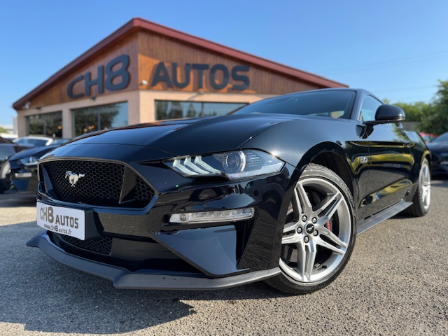 Ford mustang 5.0 vo fastback phase 2 noir pack premium * disponible et visible sur notre parc* 43900 eur