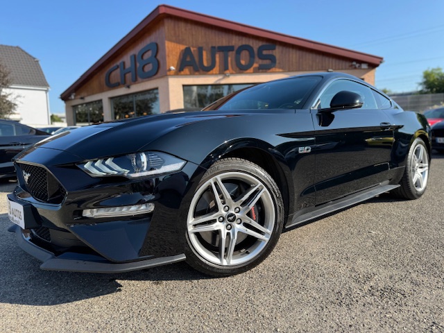 Ford mustang 5.0 vo fastback phase 2 noir pack premium * disponible et visible sur notre parc* 43900 eur