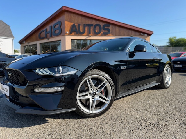Ford mustang 5.0 vo fastback phase 2 noir pack premium * disponible et visible sur notre parc* 43900 eur