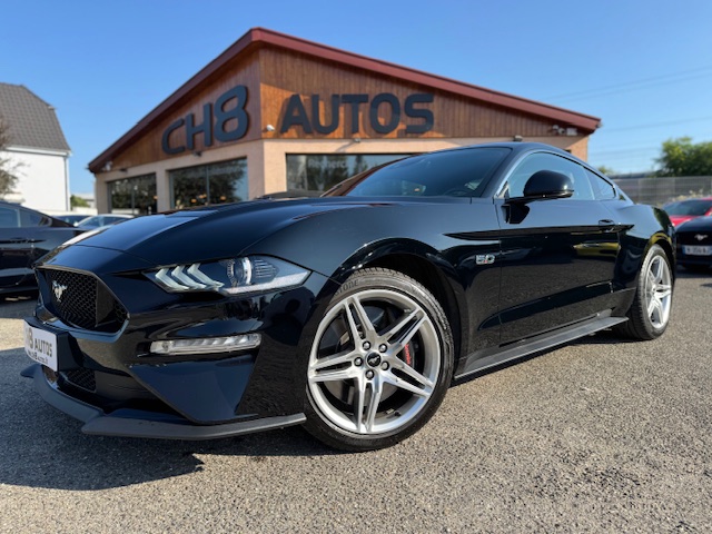 Ford mustang 5.0 vo fastback phase 2 noir pack premium * disponible et visible sur notre parc* 43900 eur