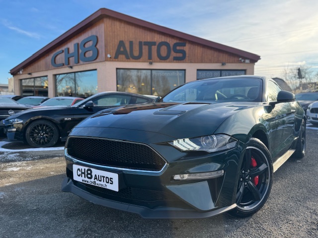 Ford mustang 5.0 v8 fastback bullitt suspension magneride systeme audio bang&olufsen 1ere main * dispo et visible sur notre parc* 54900 eur