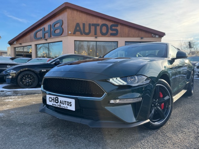 Ford mustang 5.0 v8 fastback bullitt suspension magneride systeme audio bang&olufsen 1ere main * dispo et visible sur notre parc* 54900 eur